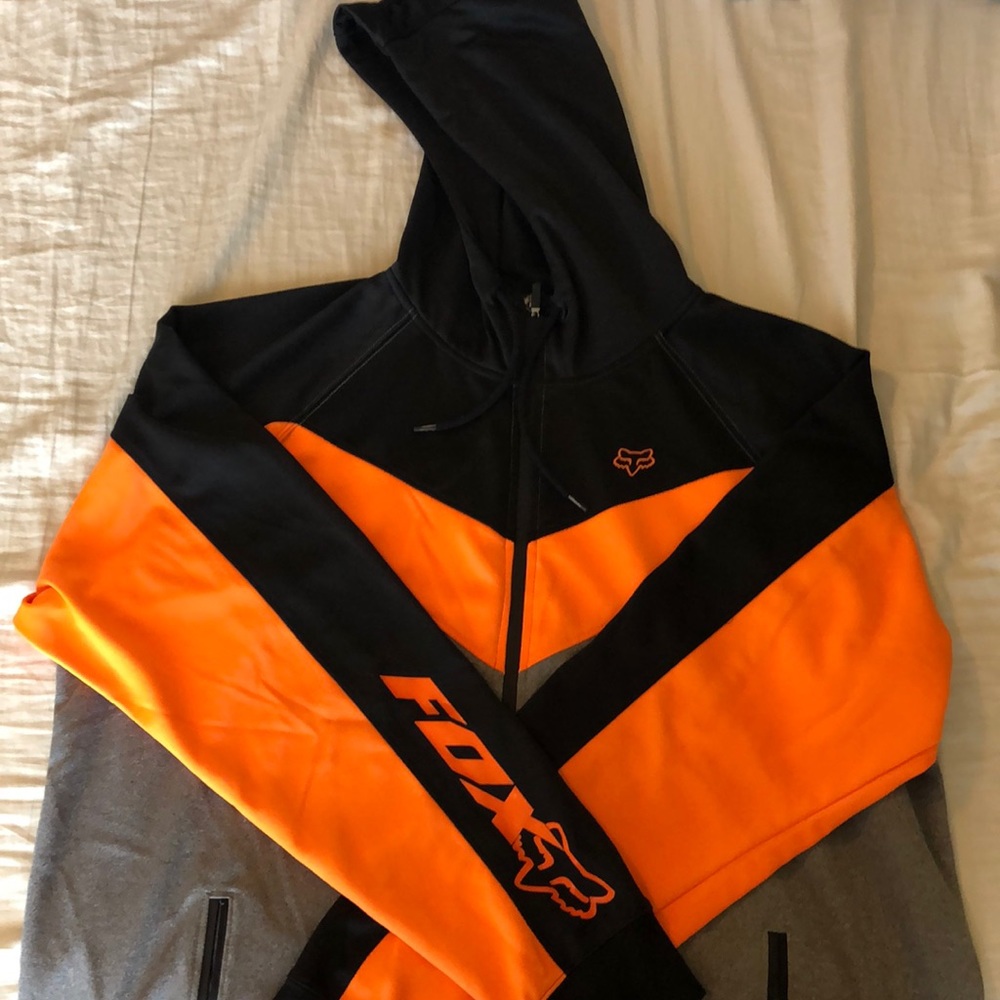Fox Zip up hoodie.